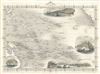 1851 Tallis and Rapkin Map of Polynesia