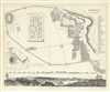 1832 S.D.U.K. Subscriber's Edition Map or City Plan of Pompeii, Italy