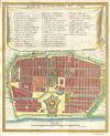 1741 Bellin Map of Pondicherry, India