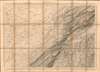 1875 Dufour Map of the French/ Swiss Border near Neuchatel