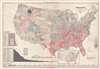 1883 Scribner's Voting Map of the United States
