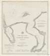 1890 U.S.C.G.S. Nautical Chart of Discovery Bay, Washington