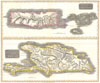 1815 Thomson Map of Porto Rico, Virgin Islands, Haiti, Dominican Republic
