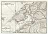 1765 Isaak Tirion Map of Portobelo, Panama