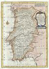 1747 Bowen Map of Portugal