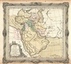 1766 Desnos and De La Tour Map of the Middle East and Arabia