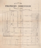 1867 Hickenlooper Plat Map of Prospect Hill, Mount Auburn, Cincinnati, Ohio