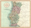 1801 Cary Map of Portugal