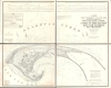 1836 Graham Wall Map of Provincetown, Cape Cod, Massachusetts