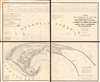 1836 Graham Wall Map of Provincetown, Cape Cod, Massachusetts