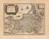 1635 Blaeu map of Prussia