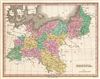 1827 Finley Map of Prussia