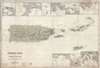 1879 Imray Nautical Chart or Map of Puerto Rico and the Virgin Islands