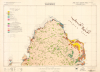 1970 Jaidah Bilingual Geological and Petroleum Three Map Set, Qatar
