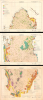 1970 Jaidah Bilingual Geological and Petroleum Three Map Set, Qatar