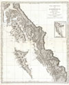 1799 Vancouver Map of Southern Alaska and British Columbia