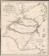 1831 Becher and Murray Map of the Niger River, Nigeria