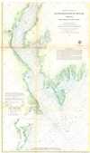 1857 U.S. Coast Survey Map of the Rappahannock River Entrance, Virginia