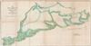 1855 Public Survey Map of Red River, Louisiana