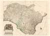 Mapa del Reynado de Sevilla executado por el Ingenioro en Geje Dn. Francisco Llobet. - Main View Thumbnail