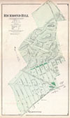 1873 Beers Map of Richmond Hill, Queens, New York City