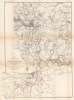 1865 War Department U.S. Civil War Map of Richmond and Petersburg, Virginia