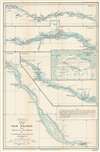 1918 Rice Map of the Rio Negro, Brazil