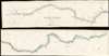 1866 Chandless Ribbon Map of the Purus River, Brazil and Peru