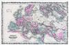 1861 Johnson Map of the Roman Empire