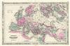 1863 Johnson Map of the Roman Empire