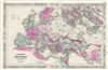1864 Johnson Map of the Roman Empire