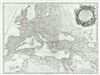 1752 Vaugondy Map of the Roman Empire