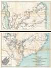 1890 Shawe Map of the Rovuma and Zambesi Rivers, Southeast Africa