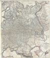1808 Faden and Nantiat Map of Russia in Europe