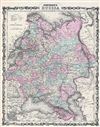 1861 Johnson Map of Russia