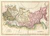 1794 Wilkinson Map of Russia in Asia