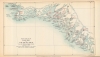 1873 Major / Weller Map of Southwest Greenland, Norse Settlements