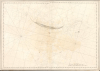 1776 Des Barres Map / Chart of Sable Island (Graveyard of the Atlantic)