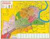 1966 Thang City Map or Plan of Saigon, South Vietnam