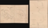 1850 / 1860 Manuscript Map of Saigon on back of rare Shanghai Chart