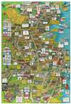 1989 Azchetko Pictorial Map of Saint Augustine, Florida
