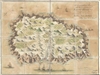 1815 Read Map of Saint Helena Island (Napoleon in Exile)