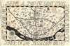 1965 Flachmann Pictorial Map of Saint Louis (St. Louis)