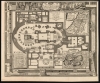 1715 De Fer Diagram of the Church of the Holy Sepulchre in Jerusalem