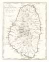 1794 Edwards and Stockdale Map of Saint Vincent