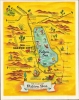 1958 Don Frank Pictorial Map of the Salton Sea and Environs, California