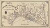1931 Papelaria Brazileira City Plan of Salvador, Brazil