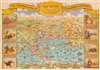 1935 Bloodgood Pictorial Map of San Diego / California Pacific International Expo