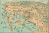 Map of San Diego California City and County. - Main View Thumbnail