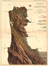 1895 U.S. Geological Survey Map of San Francisco Peninsula
